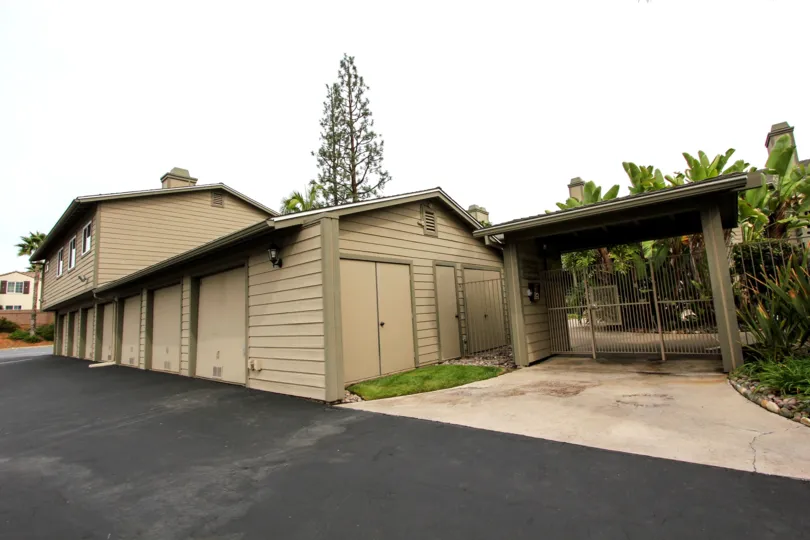 Secure gated access and plenty of private storage at the Broadway Timbers in El Cajon, California