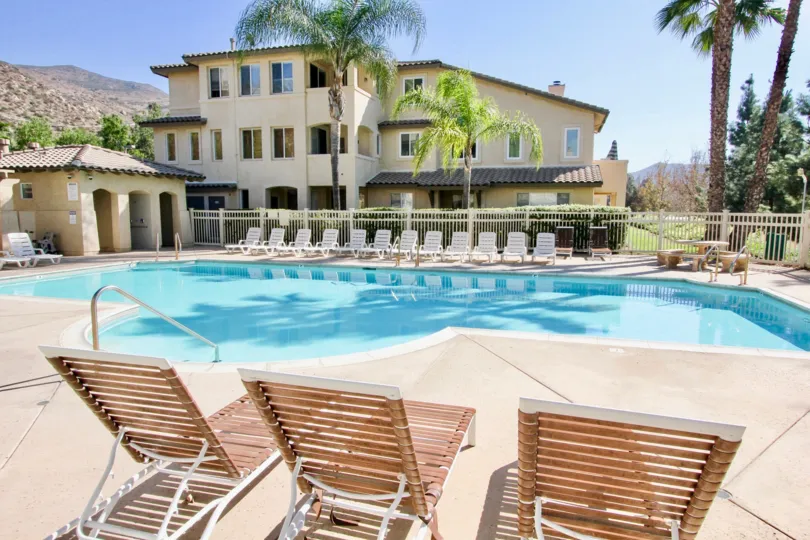 Photograph of building with pool in El Cajon California