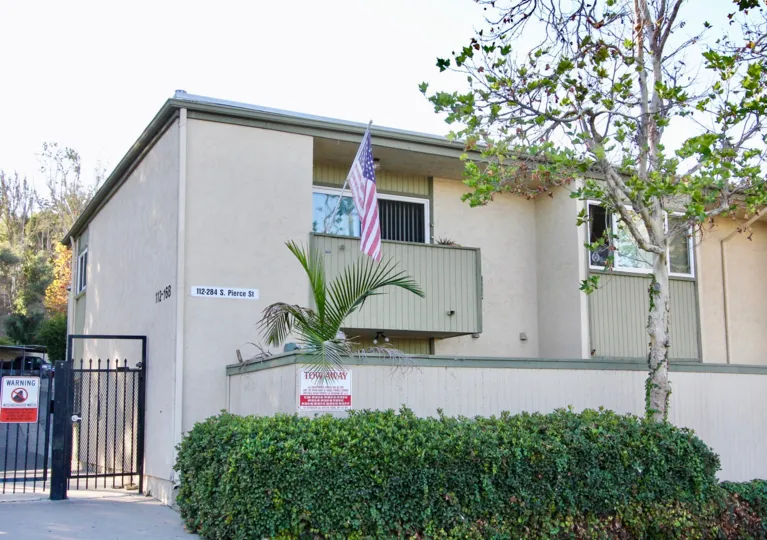 Two story units with American flat at Grossmont Terrace in El Cajon CA