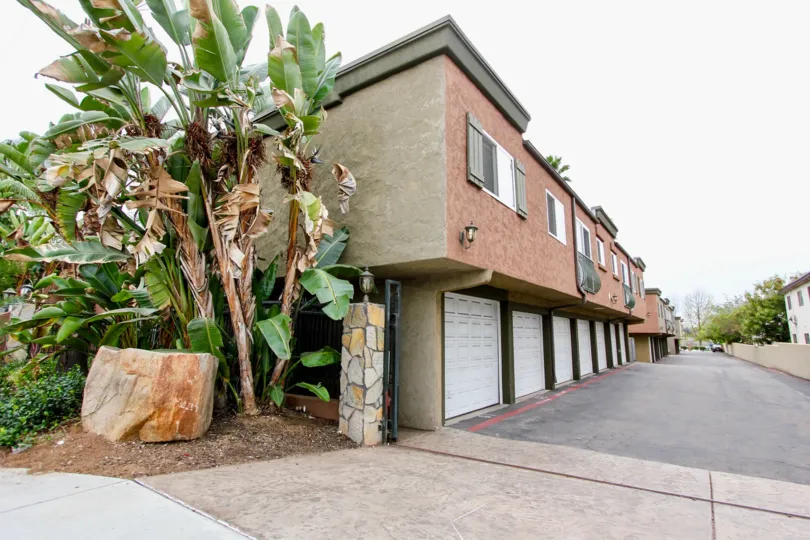Oasis Palms, City: El Cajon, backside of the building