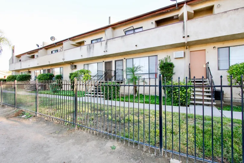 A view of the gated community at the Palaie Royal housing community