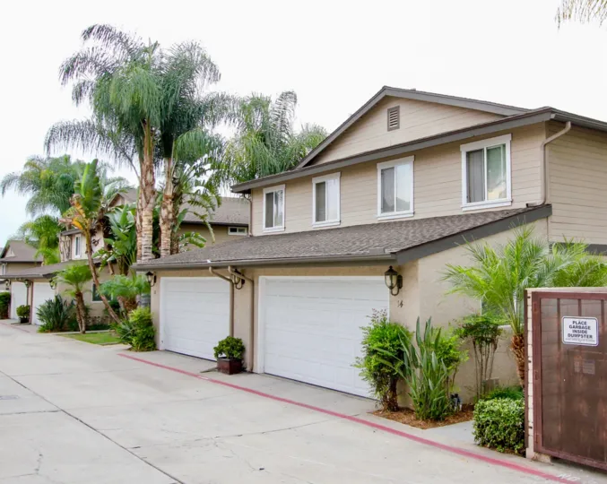 Windows on second story of a home at Persimmon Place in El Cajon CA