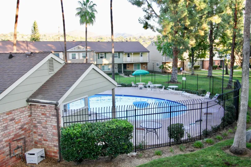 Park and picnic area of Royal Gardens of El Cajon, California.