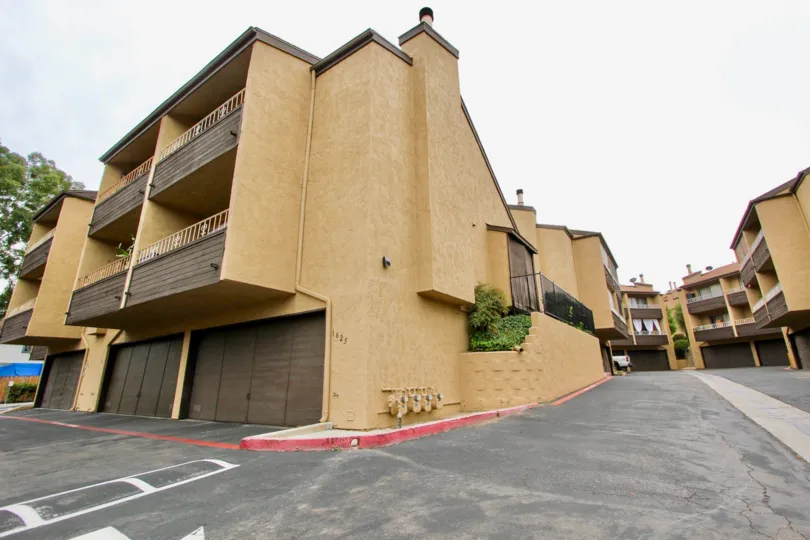 The stunning modern buildings at Stone Edge community, in El Cajon