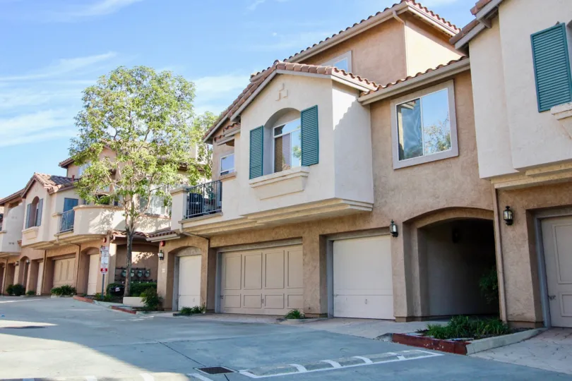 Tan house in El Cajon California. Located in the community of Tristan.