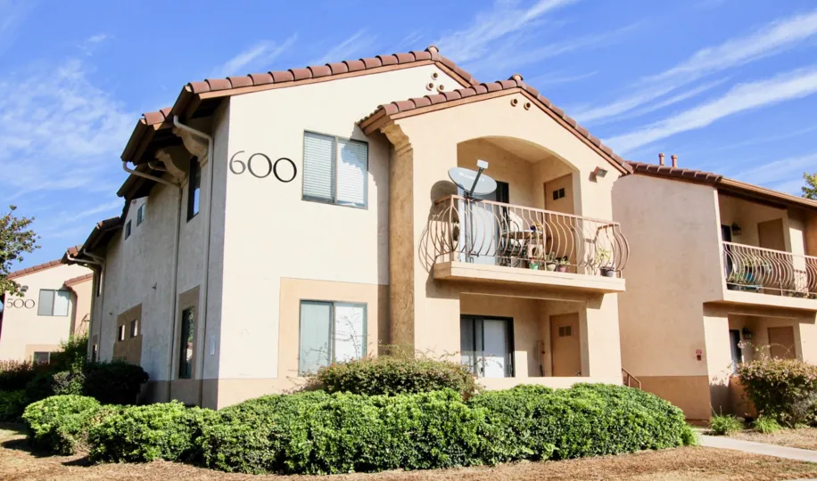 Two story residential units at Villa Montevina in El Cajon California