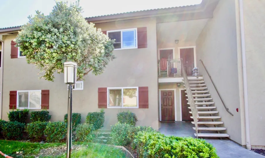 Front View of an Apartment in Community of Woodland Village, El Cajon, California