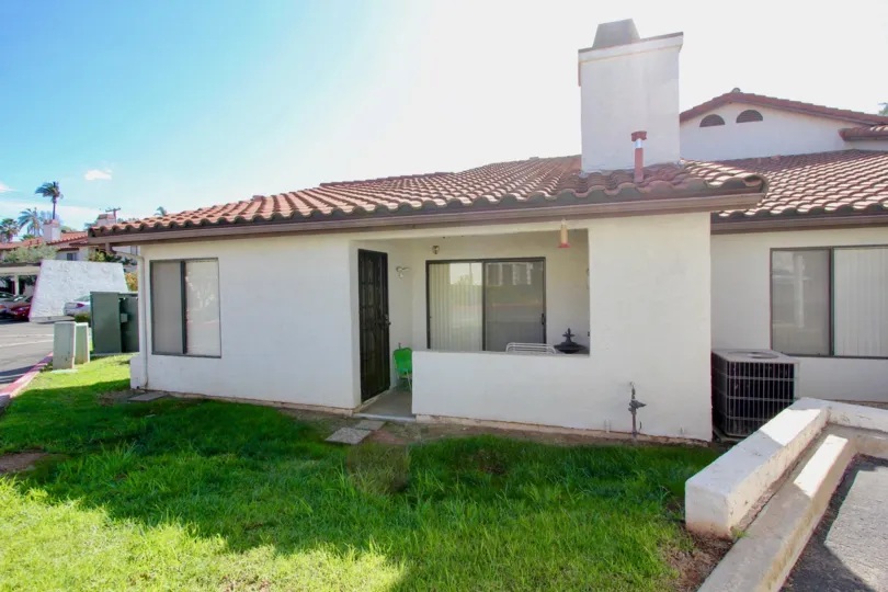 Adobe Hills  , Escondido  , California.small house. lawn