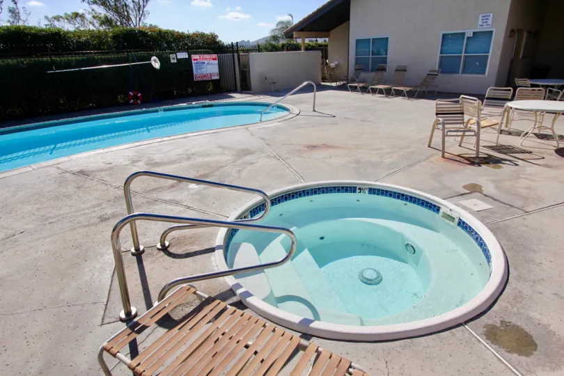Avocado Estates  , Escondido ,: California, swimming pool,, chairs