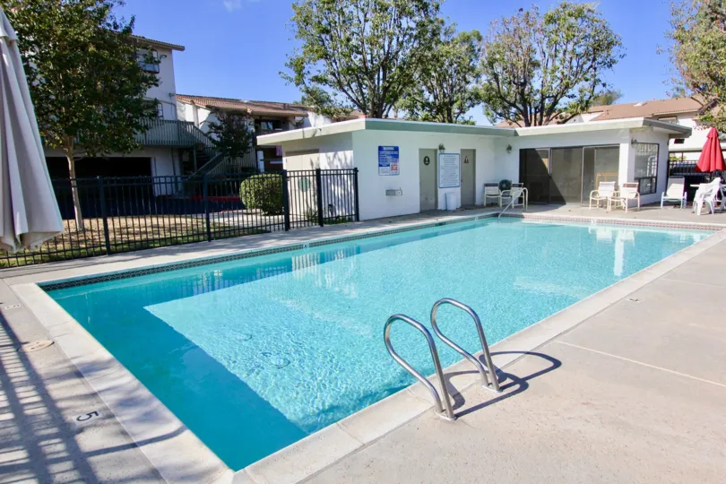 The pool at the Bernardo Hills complex in Escondido CA