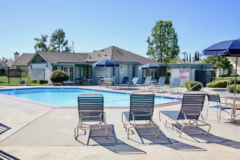 Pool and Pool House at Cape Concord in Escondo, CA