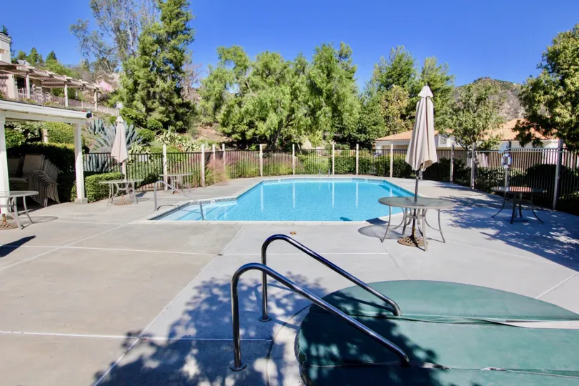 California Escondido Castle Creek Villas Apartment Community pool