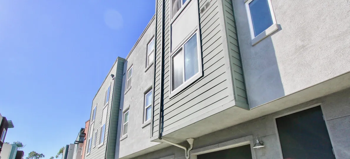 Three story townhome at City Square in Escondido California