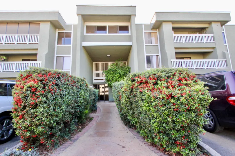 upper balconies with a tremendous view is the hallmark of these condos