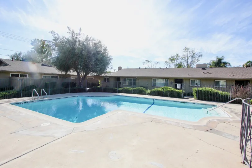 Pool for fun and relaxation on weekends or anytime at Holiday Gardens.