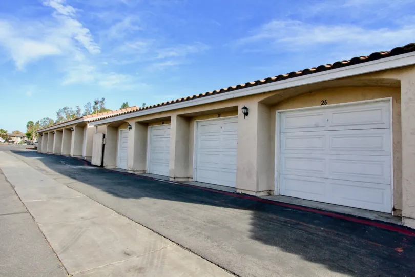 The road in Mountain View Villas has many Villas with closed door and has random numbers