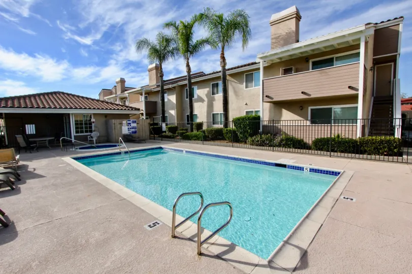 Weekends are made for enjoying the pool and hot tub at Mountain View Villas.