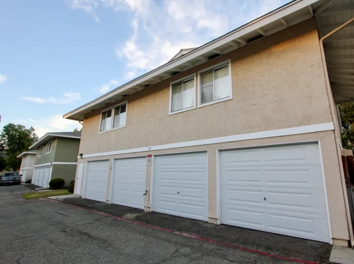 A few buildings with four garages in Shadow Mountain neighborhood