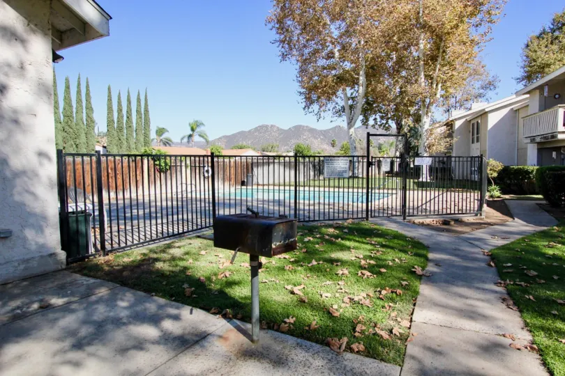 Sun Mountain Springs  ,Escondido ,California, black fence,lawn