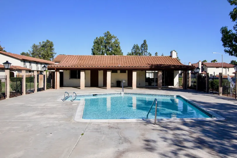 Villa Espanas, Escondido , California,blue sky,trees