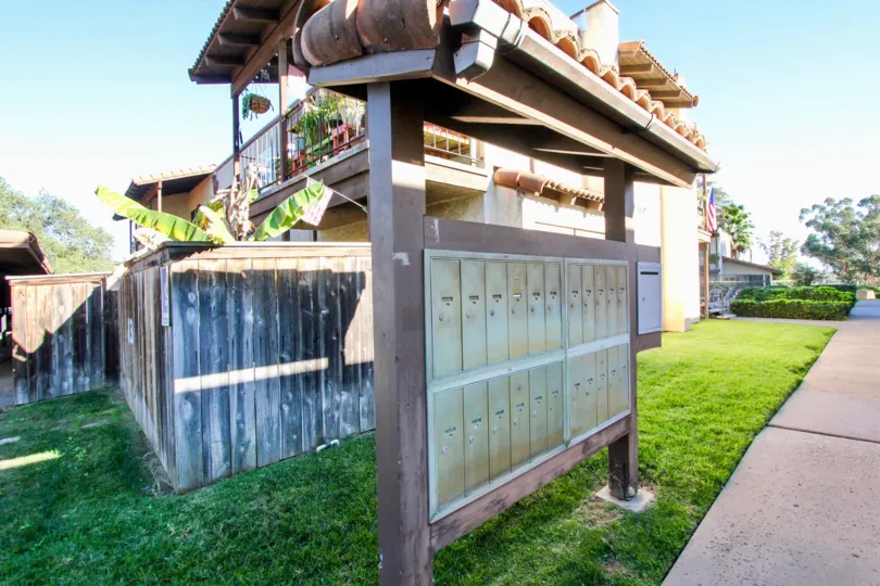 Quaint and convenitnet mail boxes of Visa del Mundo community.