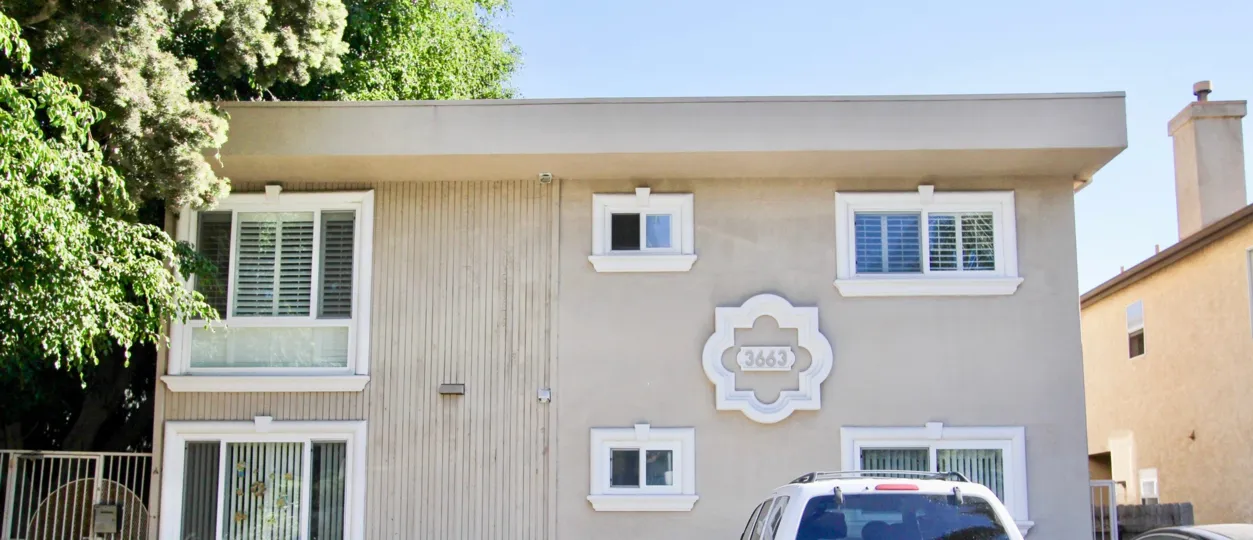 A 2 story home in the Eight on 7th neighborhood of Hillcrest California