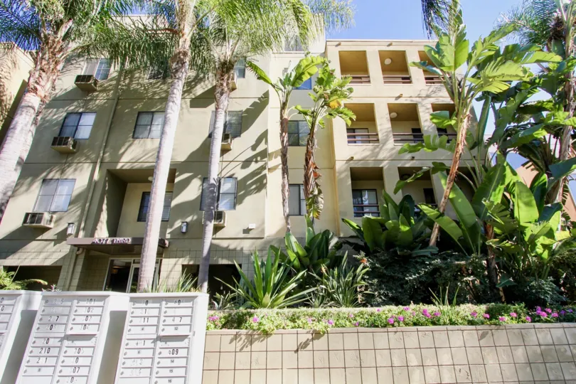 Nice view of a villa with many floors and trees in front of Hillcrest Palms in Hillcrest