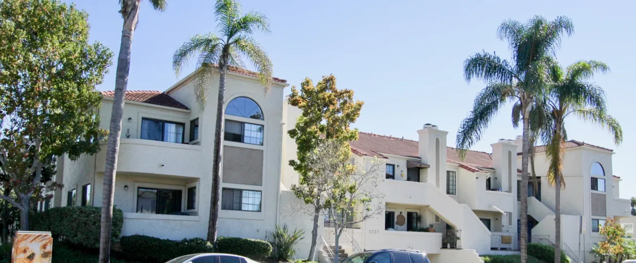 Enclosed garage keeps you secure and protected upon arrival at Richmond Manor.
