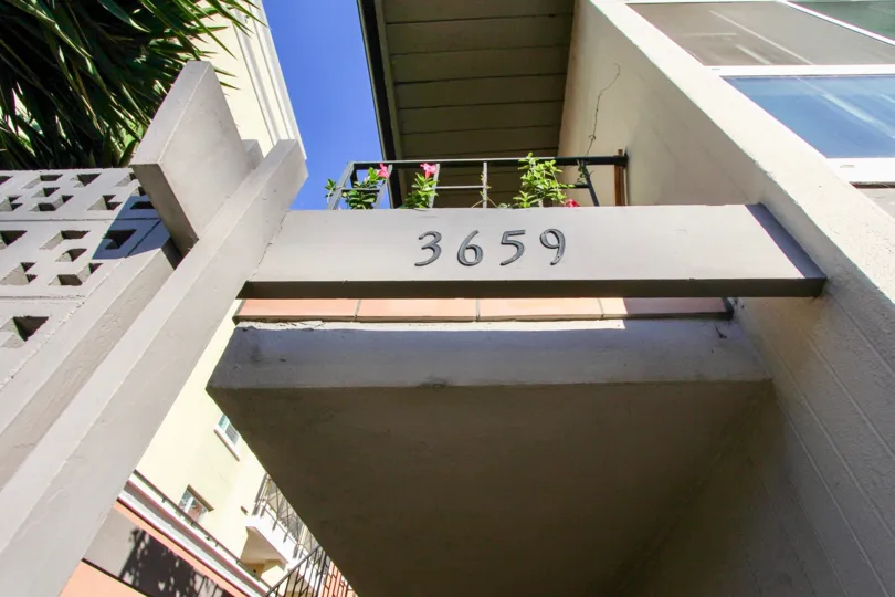 Address for a residence at The Orleans in HIllcrest CA