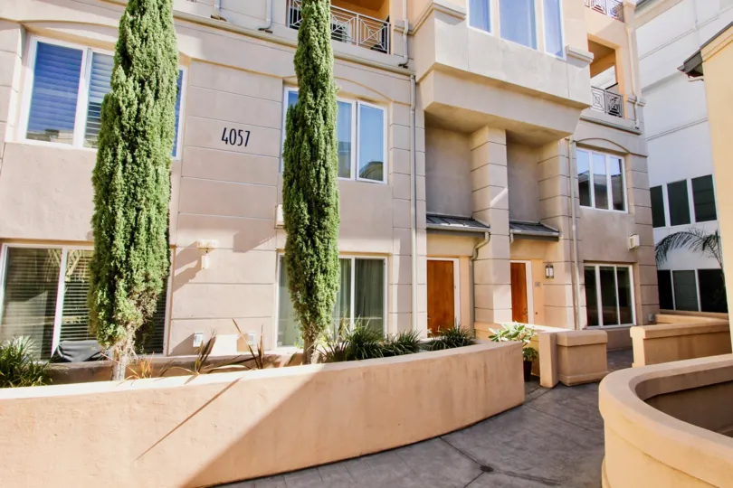 Clean living at Wellington Square in Hillcrest, California.