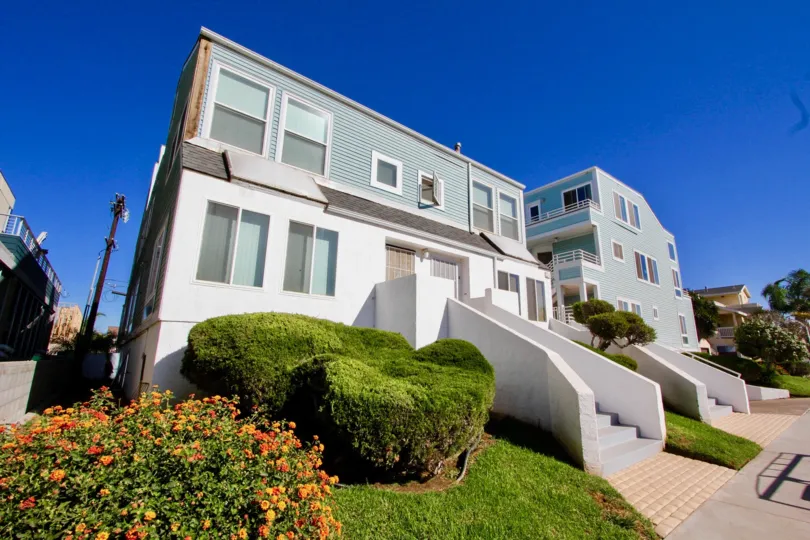 Excellent garden of semi bonsai with lawn of Coastwalk Townhomes.