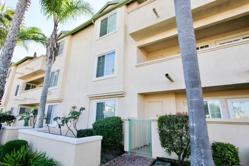Great spot for entertaining with beautiful landscaping at Costa Del Mar II