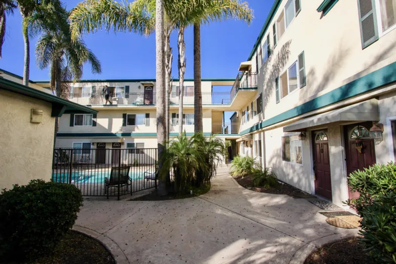 A house in the Dolphin Bay is peculiar from outlook with great tree garden.