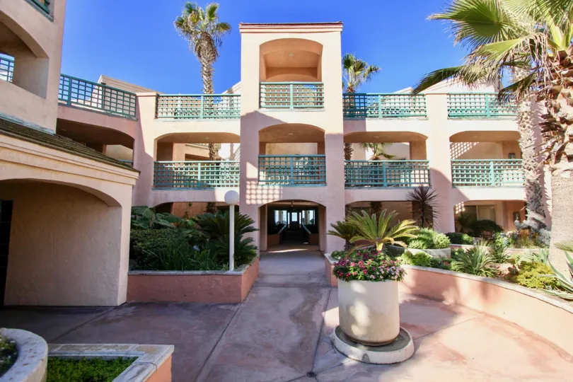 Three story residential units at Imperial Beach Club in Imperial Beach CA