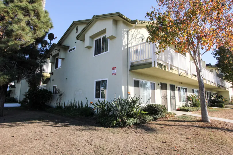 Two story town homes with yard at Imperial Heights in Imperial Beach California
