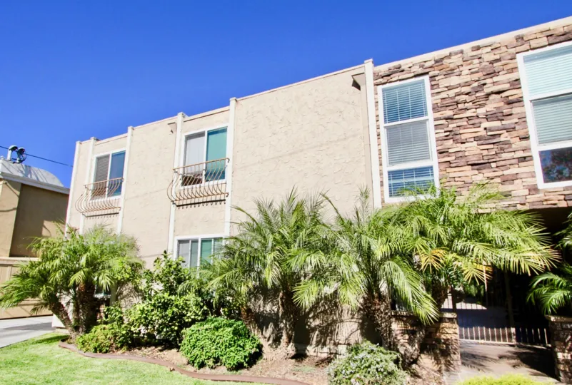 A sunny day at an apartment building Imperial Beach California