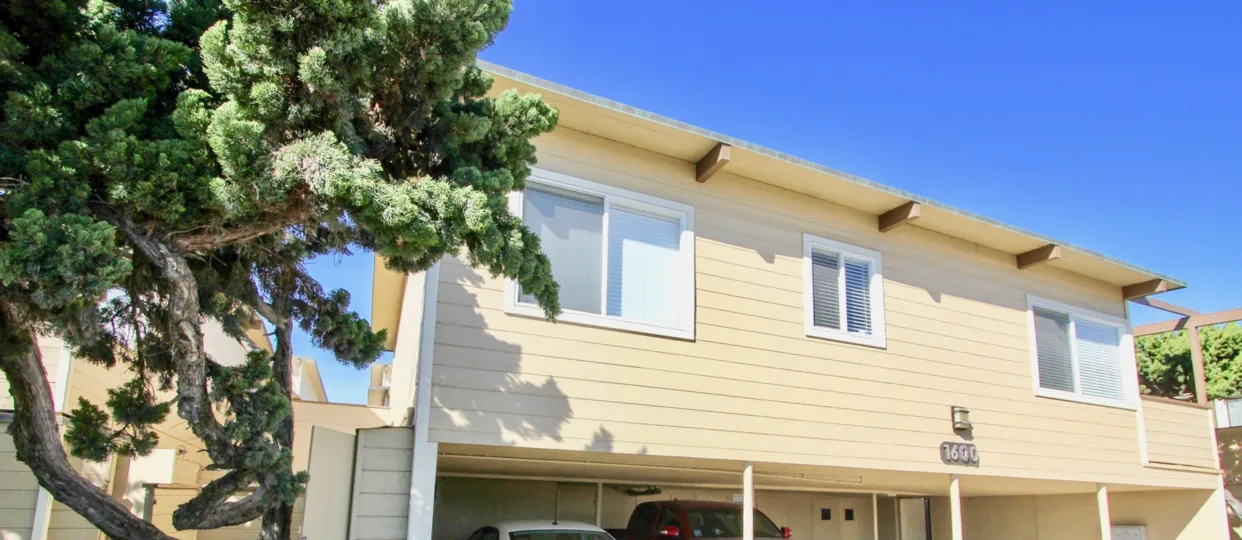 Windows on a residence at La Boca Rio in Imperial Beach CA