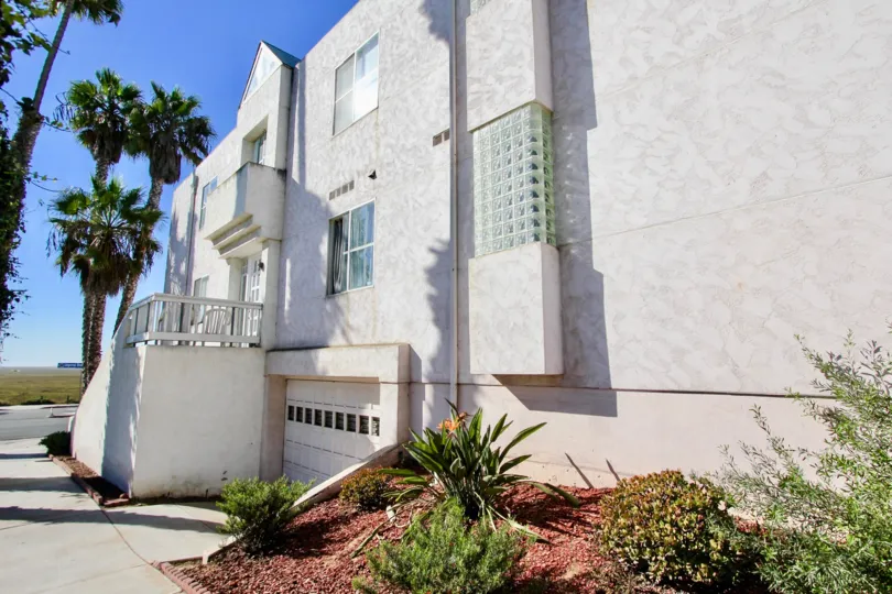 Three story residential building at Las Mareas in Imperial Beach California