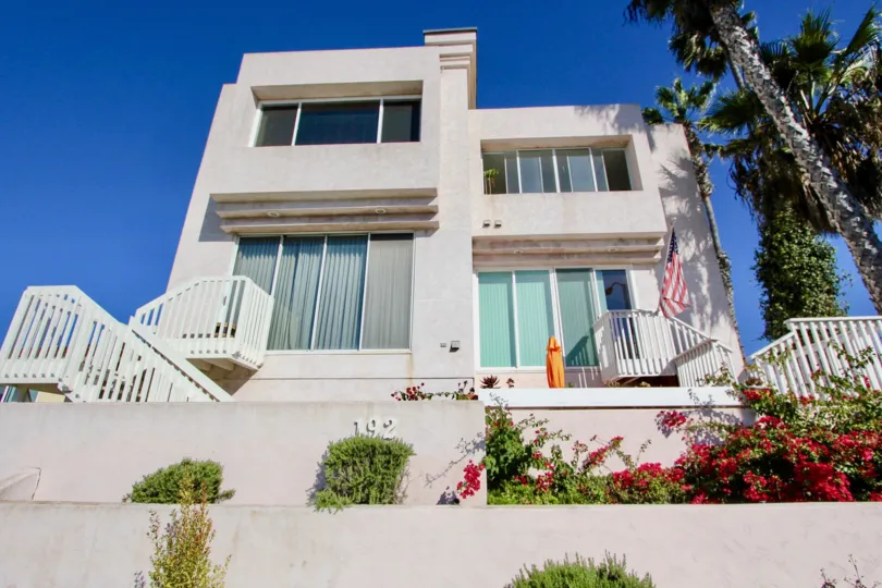 Two story residence at Las Mareas in Imperial Beach California