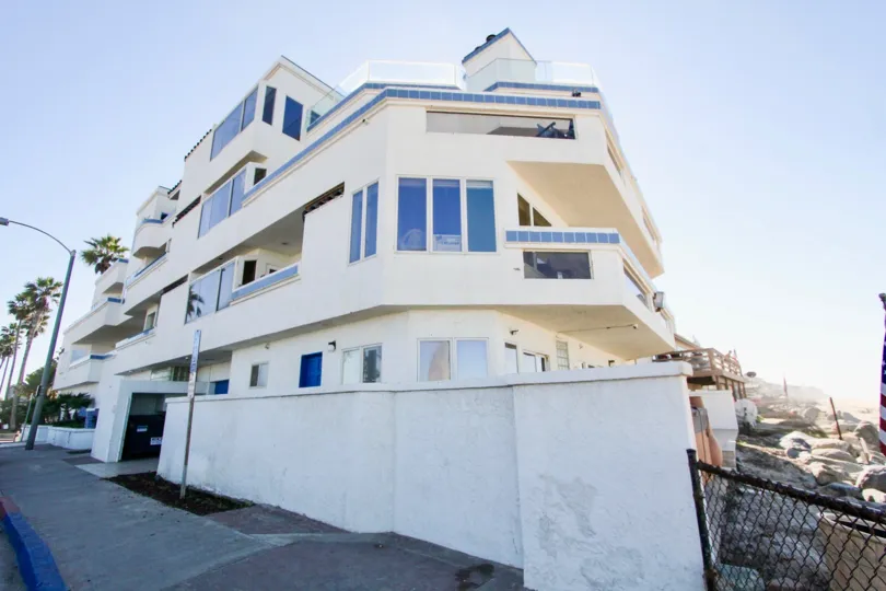Three story residential units at Ocean Point in Imperial Beach California