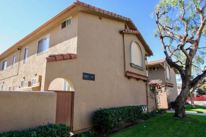 Exclusive backyard provision of On Donax Community with lofty trees.