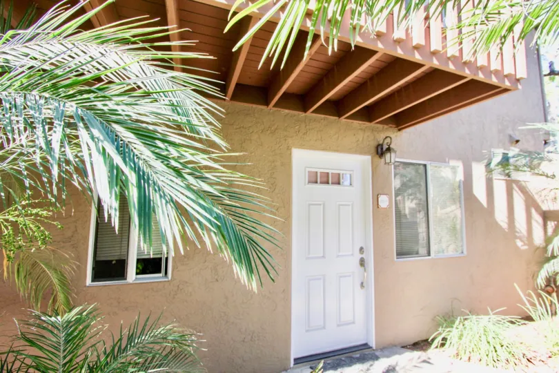 A door at a home in the On Donax community Imperial Beach, California