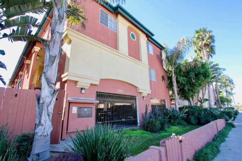 Three story residential units with garage at Seaside Villas in Imperial Beach California