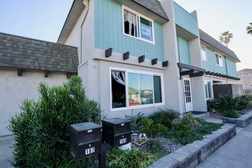 Three story town homes at Silverstrand Gardens in Imperial Beach California