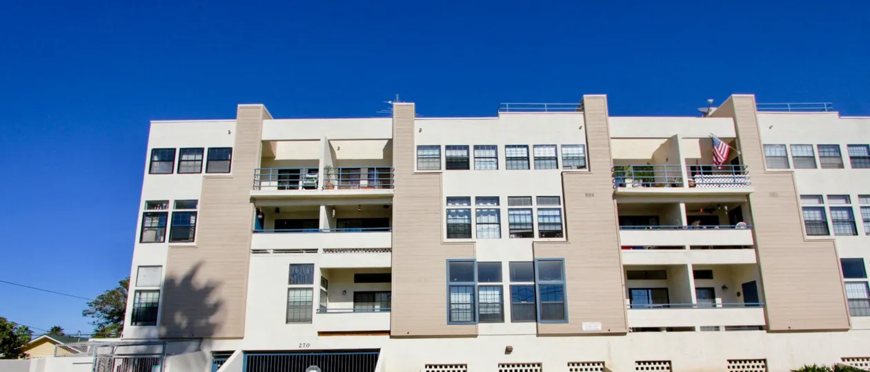 upper view of Summer Sea Lofts at Imperial Beach, California