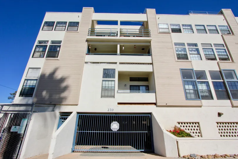Building with three floors and parking located in the Summer Sea, Imperial Beach California