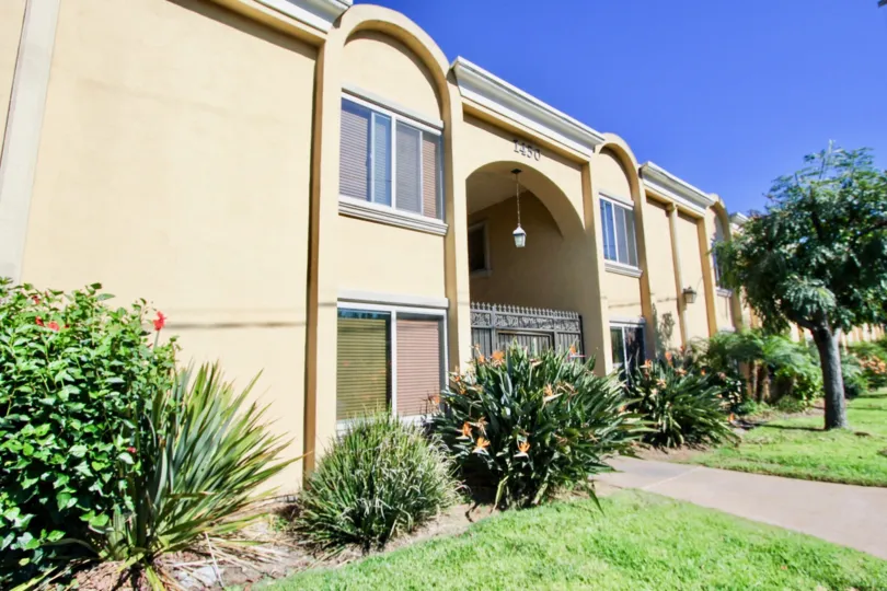 Two story residential units with yard at Tapestry in Imperial Beach California