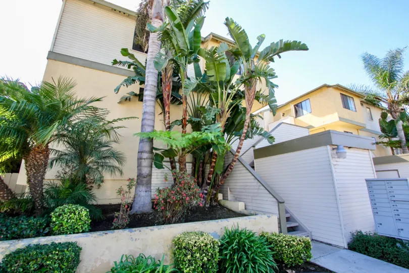 Housing with stairway at Tradewinds in Imperial Beach CA