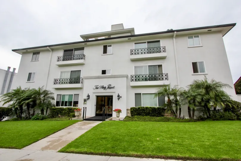 Three story residence with lush green yard at 230 Prospect in La Jolla CA