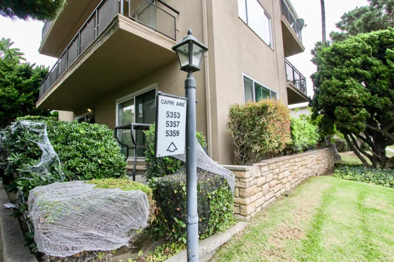 Capri Aire's three story residential units in La Jolla California